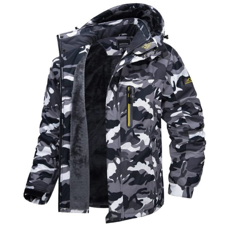 WW | Wärmen, Wasserdichte Winterjacke Für Männer