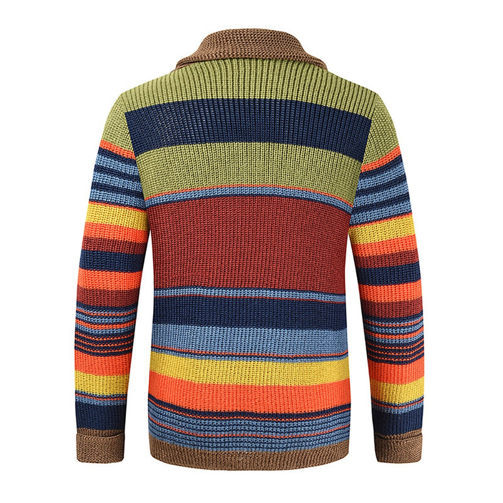 WW | Bunte Strickjacke Für Männer