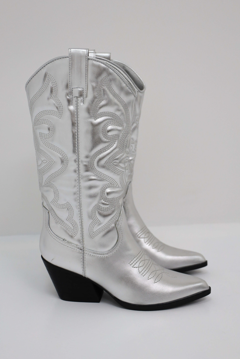 W&W Mode | Trendige Westernstiefel - Stylische hohe Stiefel