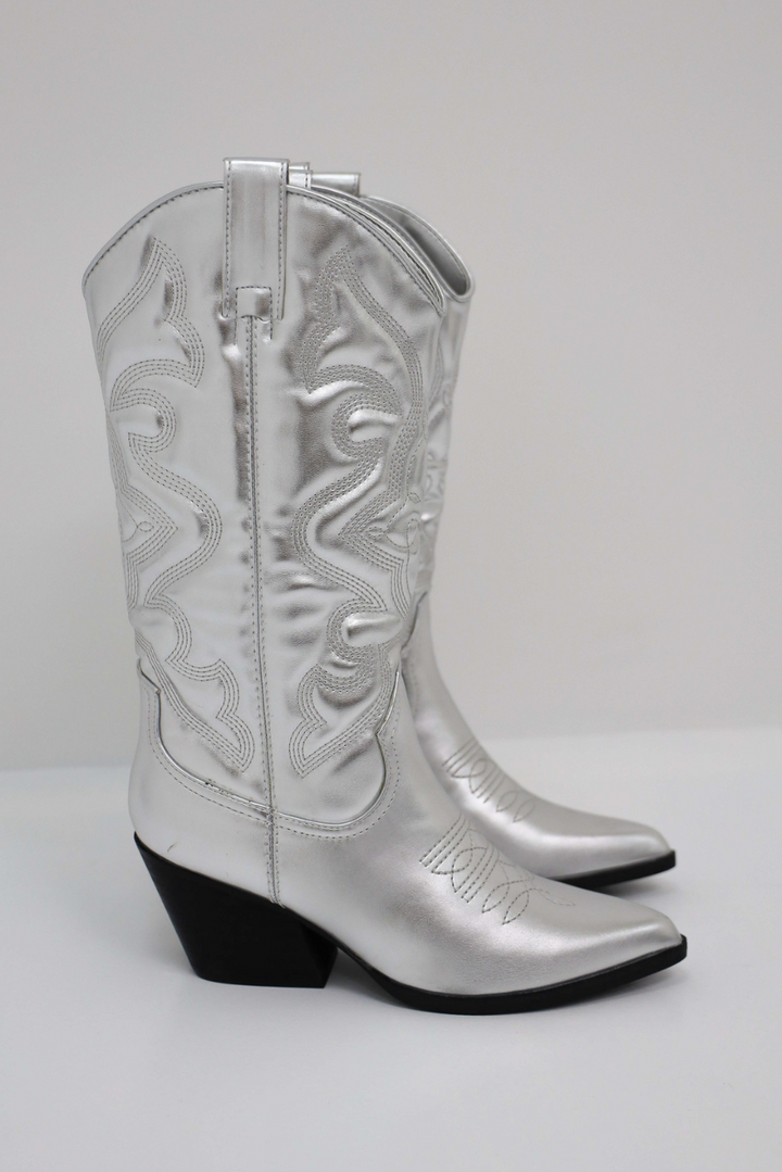 W&W Mode | Trendige Westernstiefel - Stylische hohe Stiefel