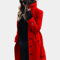 WW | Stilvolle Lange Winterjacke Für Damen