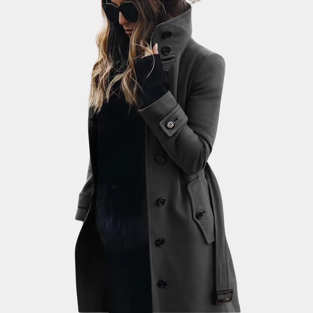 W&W Mode | Stilvolle Lange Winterjacke Für Damen
