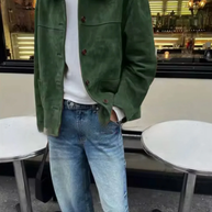 Vintage Wildleder Jaspis