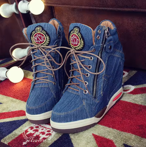 W&W Mode | Keine Eile Wedges Sneaker