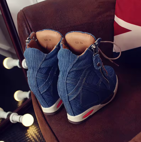 W&W Mode | Keine Eile Wedges Sneaker