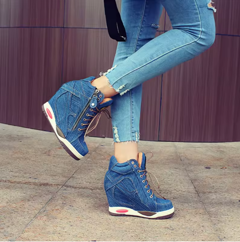 W&W Mode | Keine Eile Wedges Sneaker