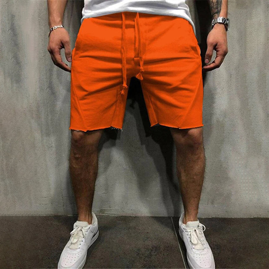 WW | Sportliche Kordelzug Sommershorts Für Herren