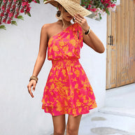 WW - Ein-Schulter Sommerkleid