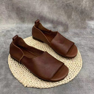 WW | Flache Schuhe mit Offenen Zehen
