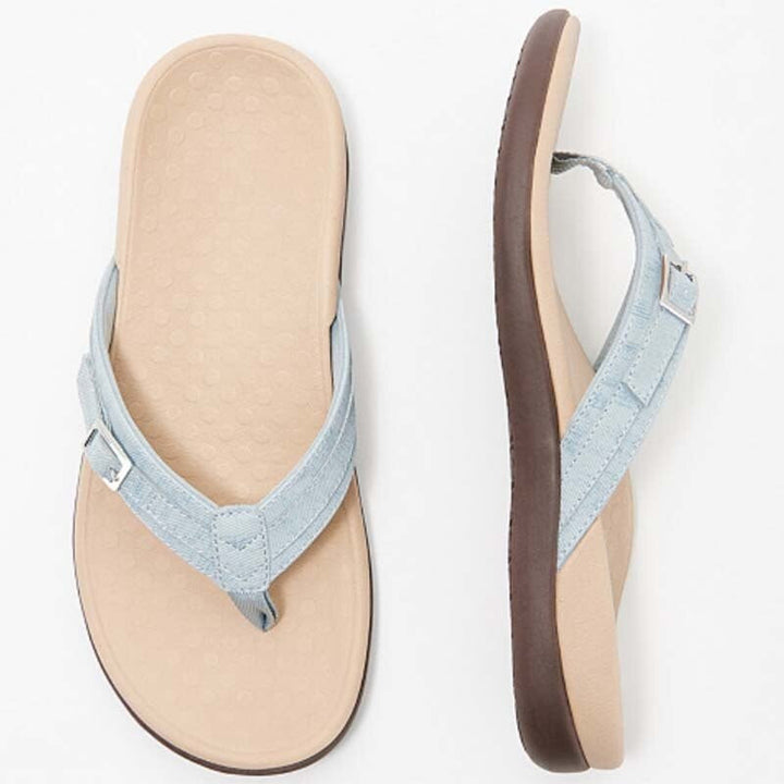 W&W Mode | Flip Flops Spaziergang in Glückseligkeit: Erlebe unübertroffenen Komfort mit unseren orthopädischen Flip Flops