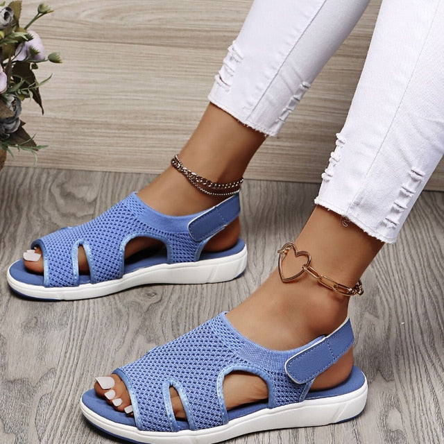 W&W Mode | Sandalen Frauen Ergonomisch Sport Walking Sommerschuhe