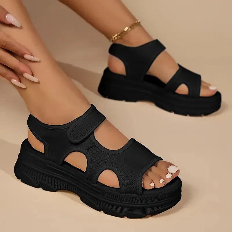 WW | Sandalen Fußgewölbestütze Massage Keilsandalen Schuhe für den Sommer