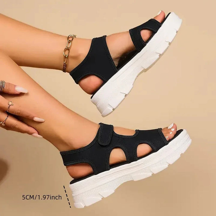 W&W Mode | Sandalen Fußgewölbestütze Massage Keilsandalen Schuhe für den Sommer