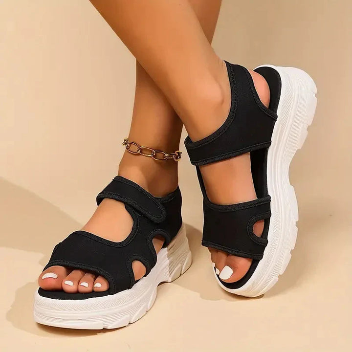 W&W Mode | Sandalen Fußgewölbestütze Massage Keilsandalen Schuhe für den Sommer