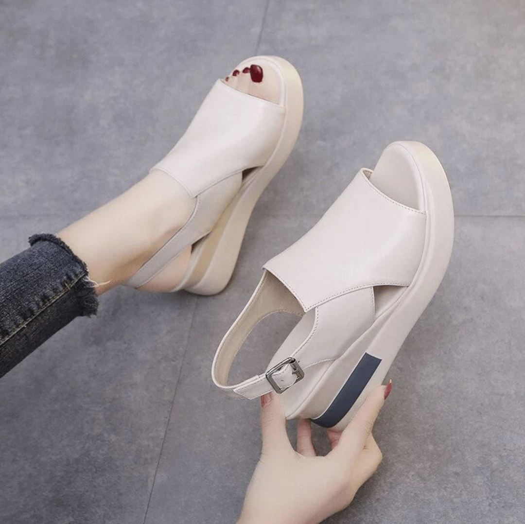 W&W Mode | Gemütliche Damensandalen - 2024 Mode-Schuhe