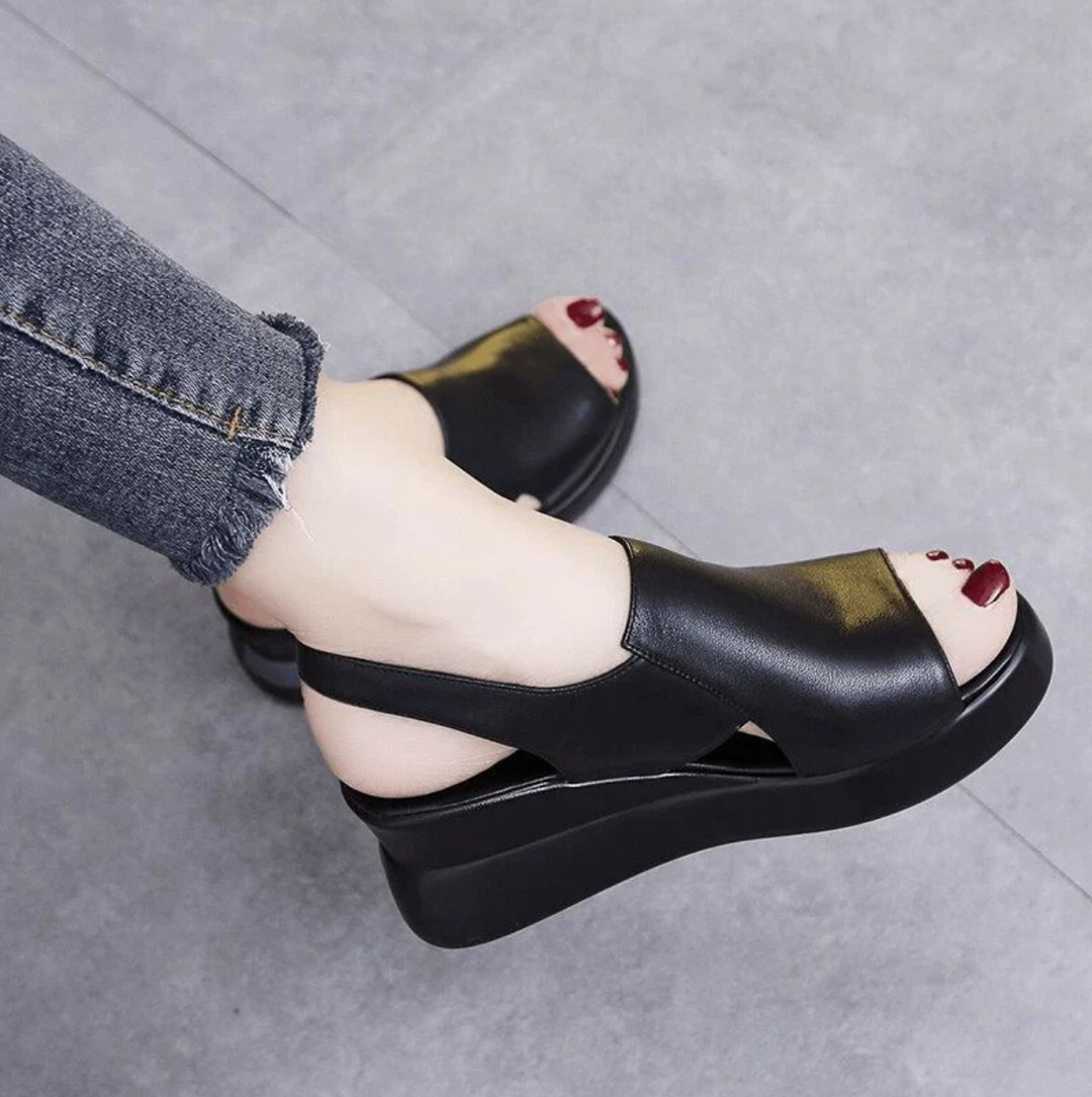 W&W Mode | Gemütliche Damensandalen - 2024 Mode-Schuhe