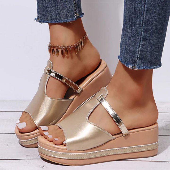 W&W Mode | formbewusste, orthopädische Sandalen mit hohem Absatz