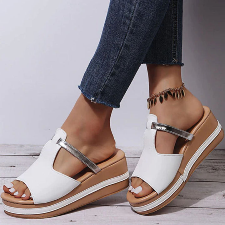 W&W Mode | formbewusste, orthopädische Sandalen mit hohem Absatz