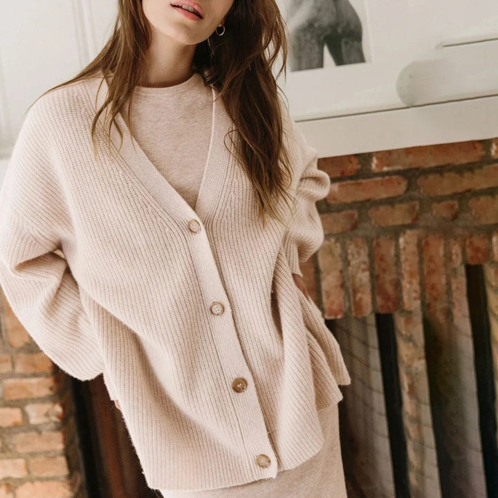 W&W Mode | Oversized Cardigan für Damen mit luxuriösem Komfort