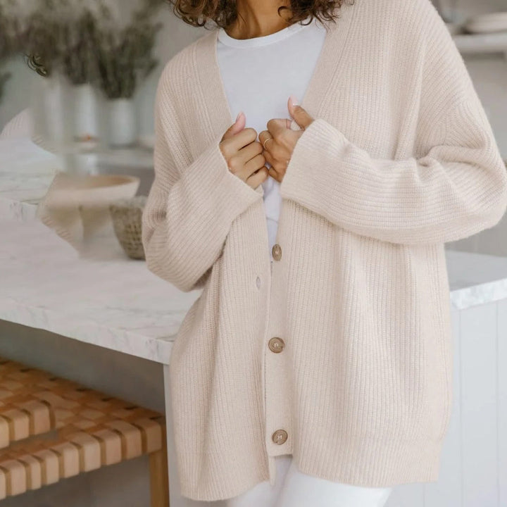 W&W Mode | Oversized Cardigan für Damen mit luxuriösem Komfort