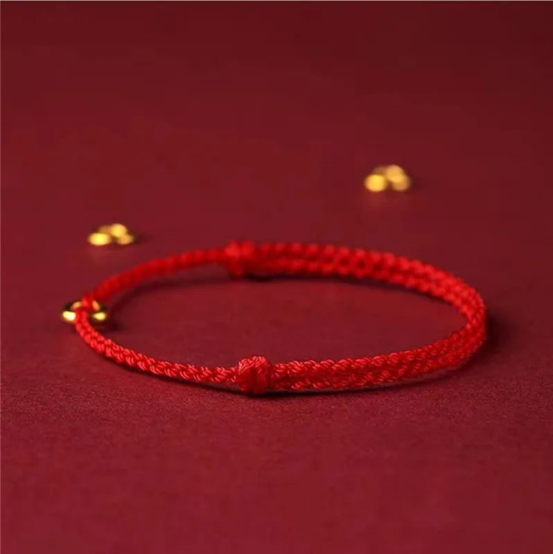 WW | Handgewebtes Goldenes Kreisarmband