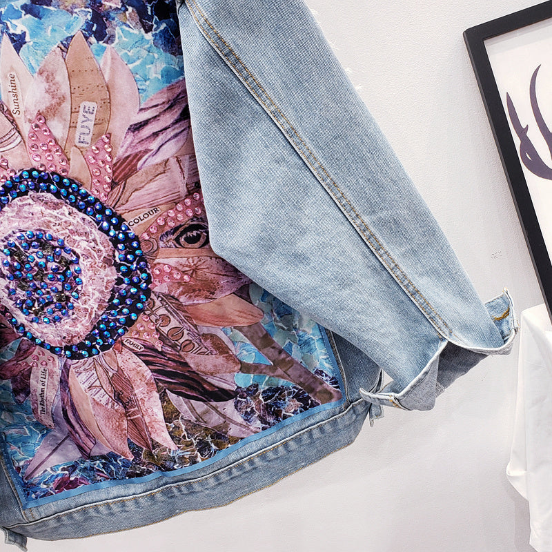 W&W Mode | Oversized Jeansjacke für Damen | Stilvoll und Bequem