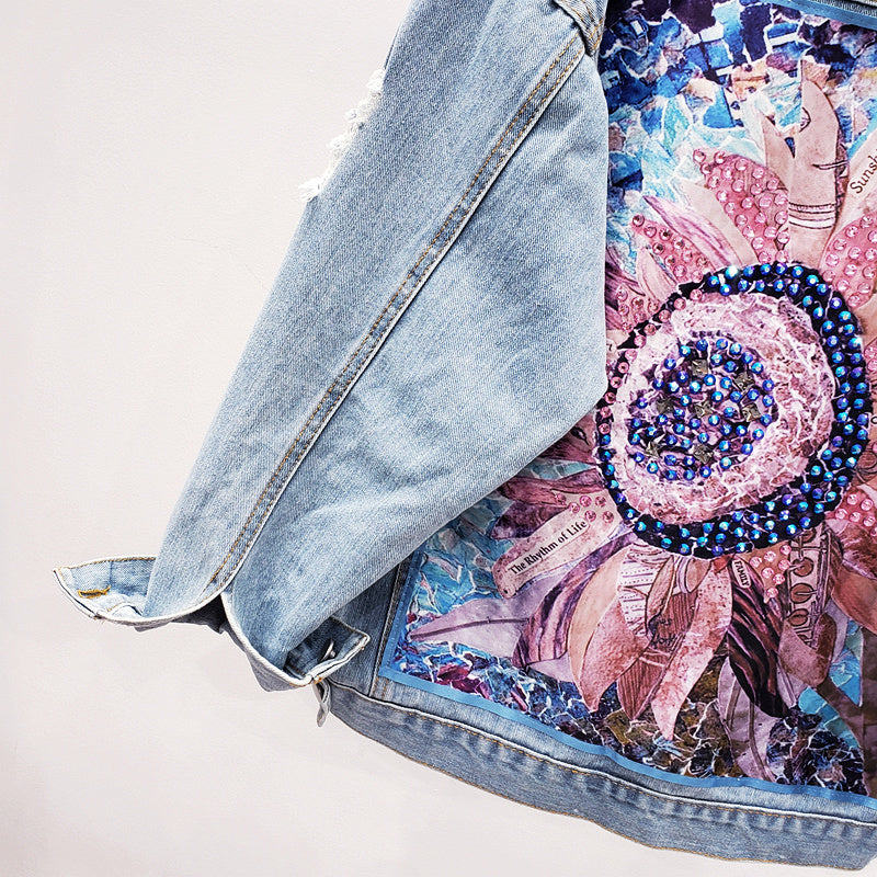 W&W Mode | Oversized Jeansjacke für Damen | Stilvoll und Bequem