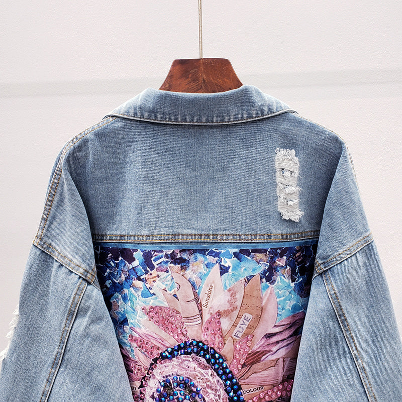 WW | Oversized Jeansjacke für Damen | Stilvoll und Bequem