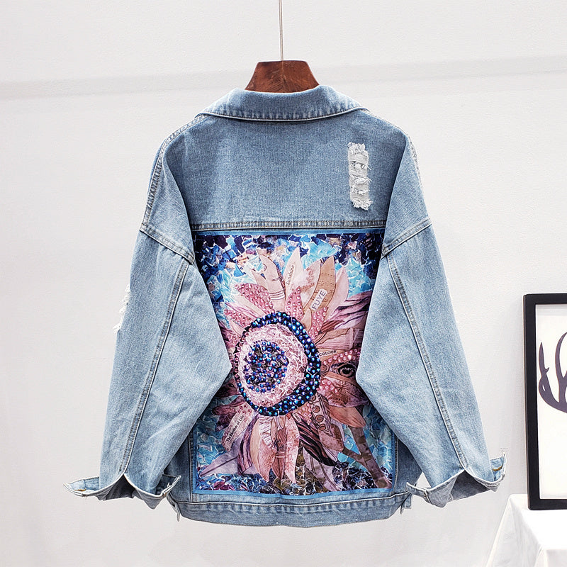 WW | Oversized Jeansjacke für Damen | Stilvoll und Bequem