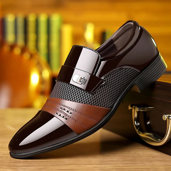 Wolff | Elegante formelle Loafers mit Metallschnalle