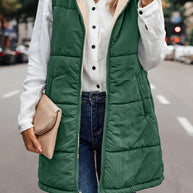 WW | Doppelseitige Weste mit Kapuze