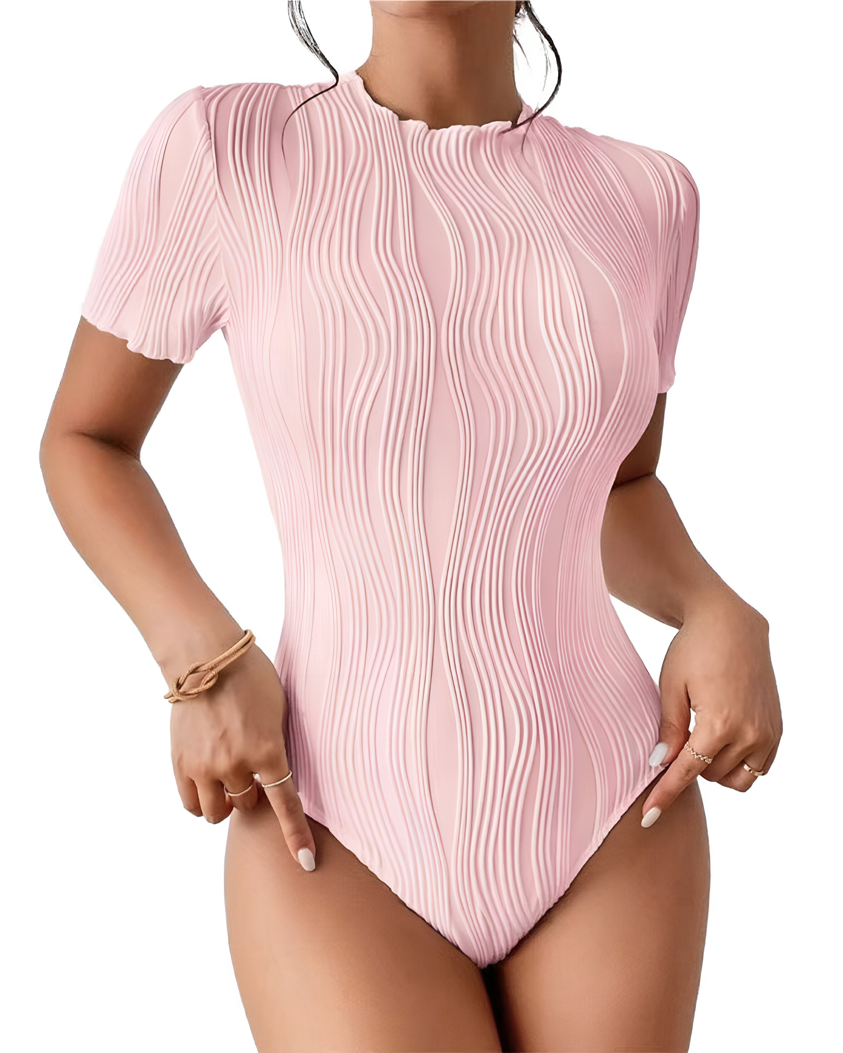 WW | Eleganter Bodysuit mit Rundhalsausschnitt