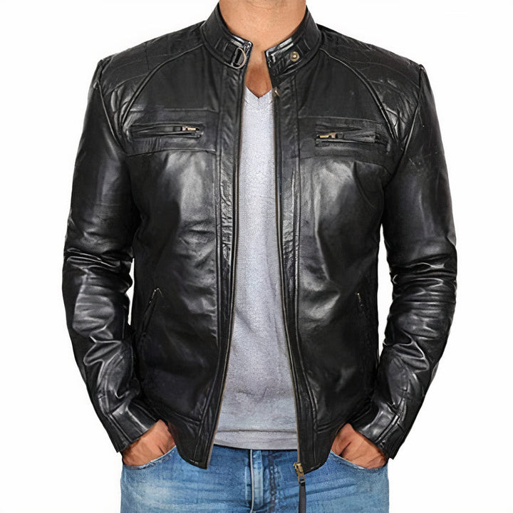 W&W Mode | Leder Motorradjacke Für Herren