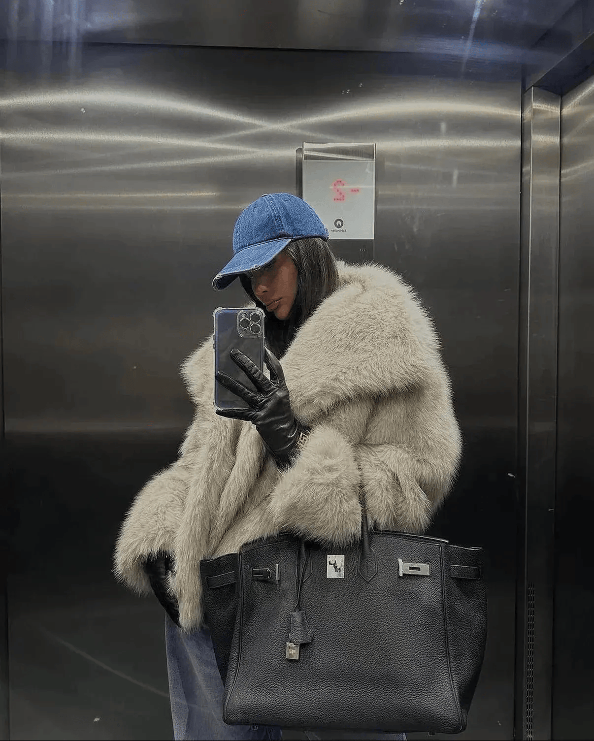 WW | Faux-Fur-Mantel