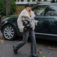 WW | Flauschige Pelzjacke Für Winter