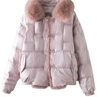 WW | Lockere Pufferjacke Warm & Vintage