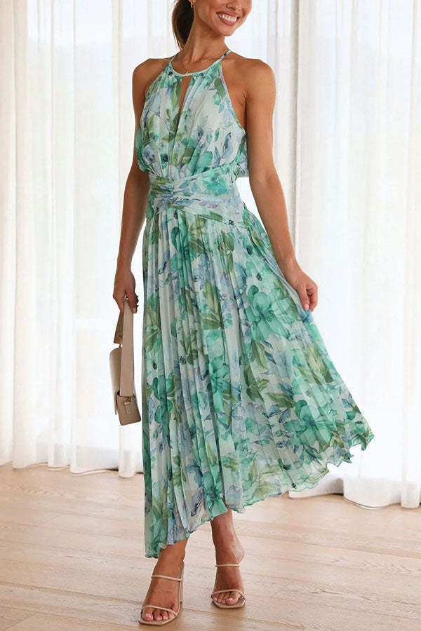 WW - Blumiges Cocktailkleid