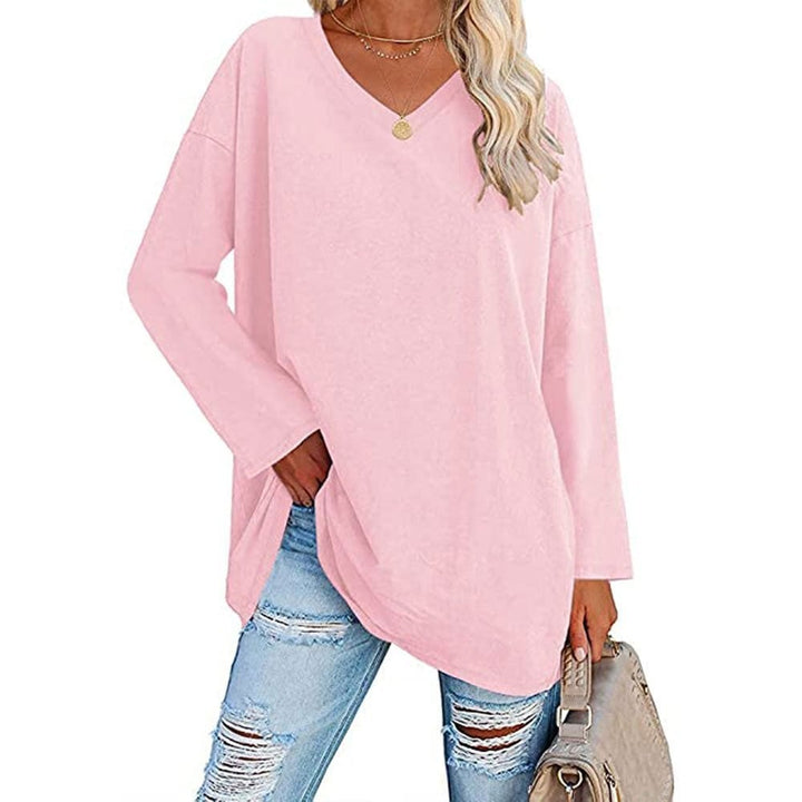 W&W Mode | V-Ausschnitt Gestrickter Top für Damen - Stilvoller und Bequemer Pullover