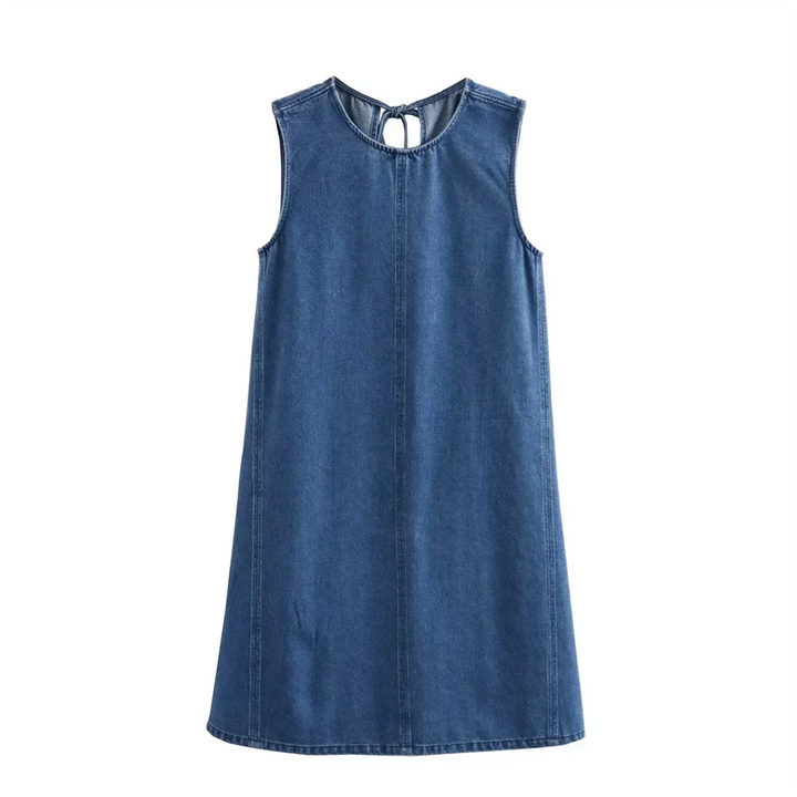 W&W Mode Kleid - Lockere Passform - Baumwolle - Sommer