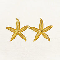 WW | Meerstern Ohrringe Gold