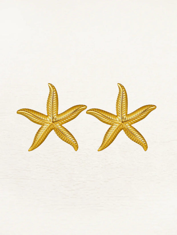 WW | Meerstern Ohrringe Gold
