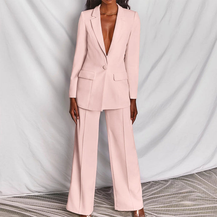 W&W Mode | Elegante Blazer Und Hosen Satz
