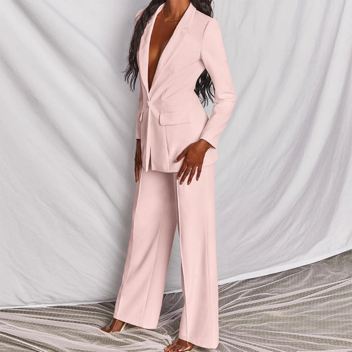 W&W Mode | Elegante Blazer Und Hosen Satz