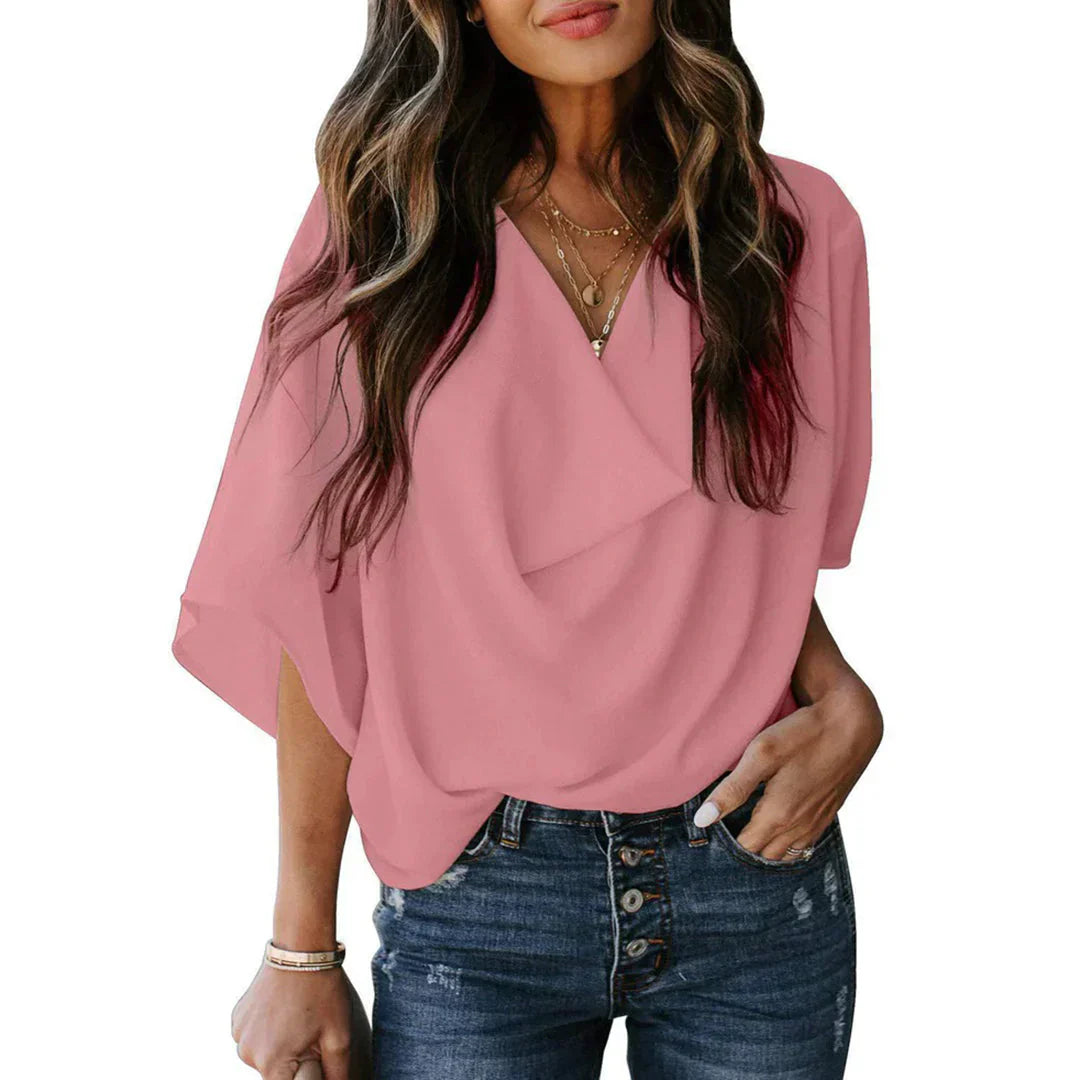 WW | Stylische Bluse mit Fledermausärmeln