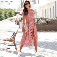 WW | Lässiges Midikleid Für Damen Mit Stil