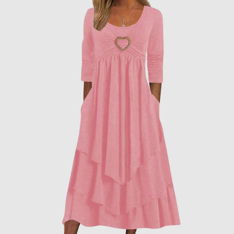 W&W - Lässiges langes Kleid
