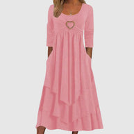 W&W - Lässiges langes Kleid