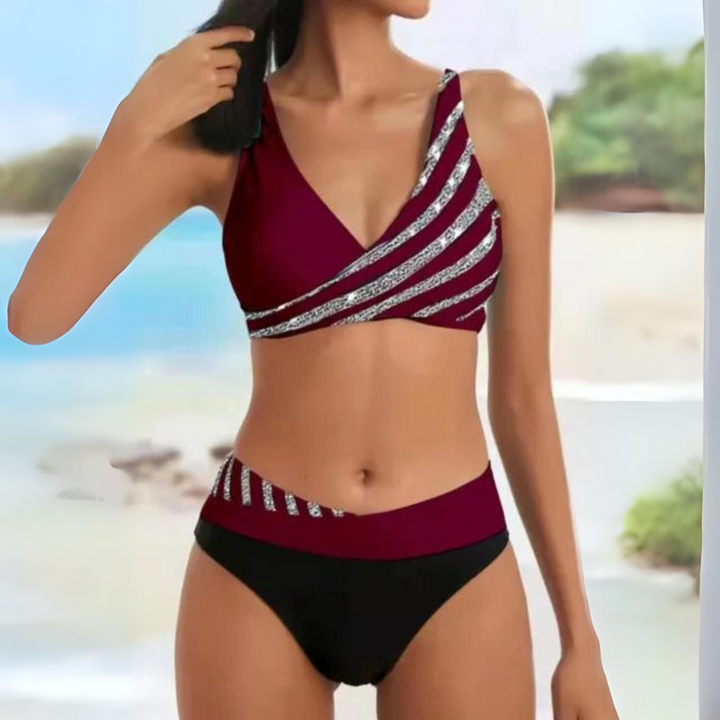 W&W Mode | Colorblock Bikini
