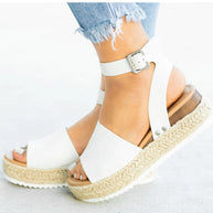 WW | Sandalen Damen Knöchelriemen Espadrille Schuhe für den Sommer