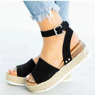 WW | Sandalen Damen Knöchelriemen Espadrille Schuhe für den Sommer